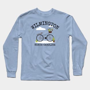 Wilmington, North Carolina Bicycle Long Sleeve T-Shirt